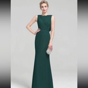 Vince Camuto NWT Ruched Velvet Sleeveless Gown/Dress size 6